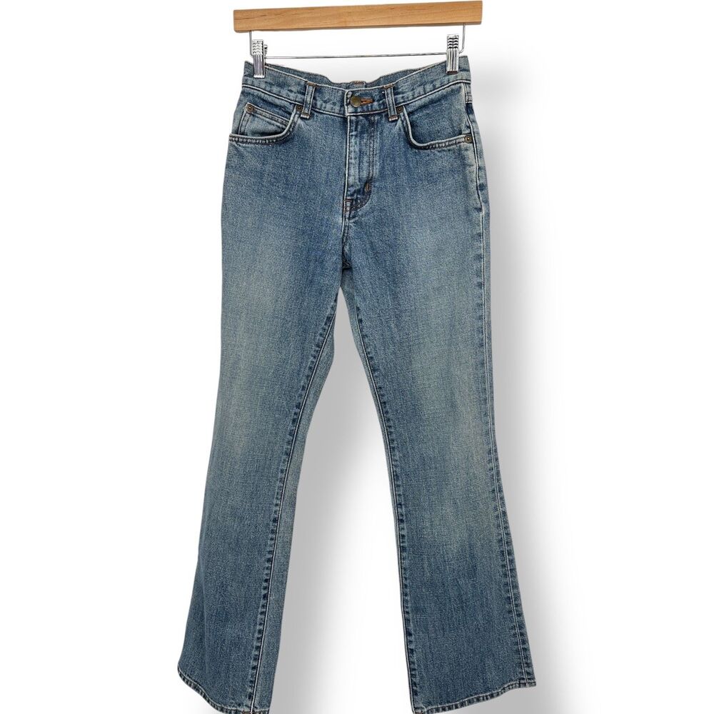 Wrangler Light Blue High-Rise Flare Jeans